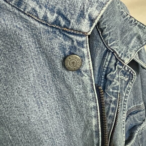 Vintage Oversized Denim Jacket - Picture 3 of 5